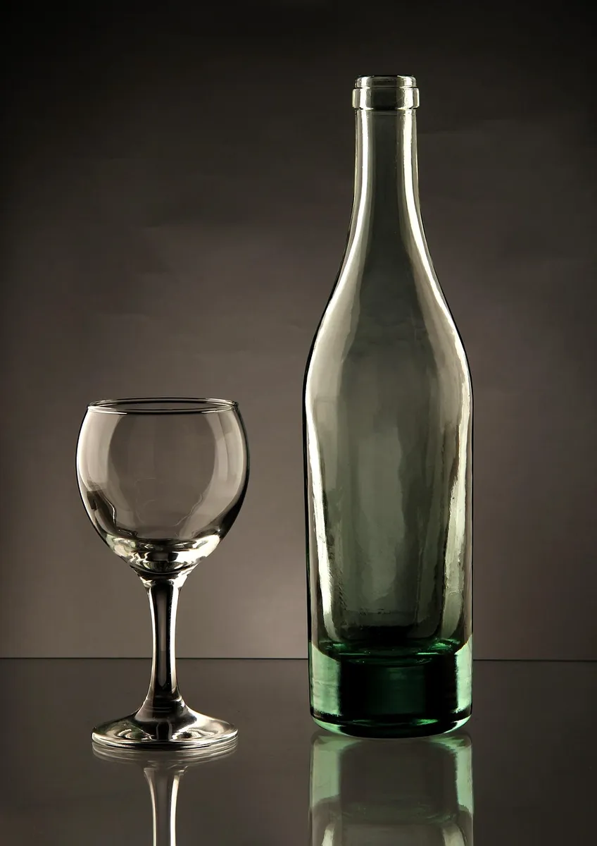 Bottiglie di vetro per liquori e distillati
